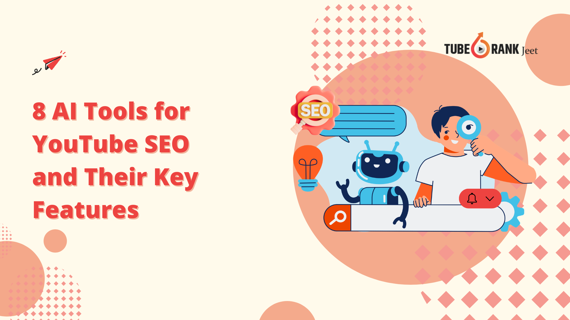 8 AI Tools for YouTube SEO and Their Key Features